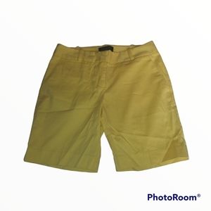 NWT Yellow Talbots Shorts Size 2 Petites